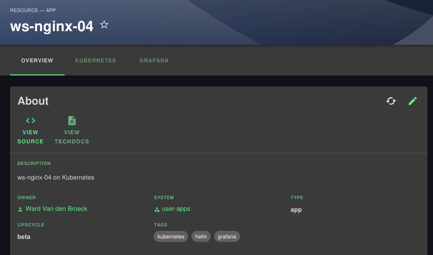 backstage-app-overview